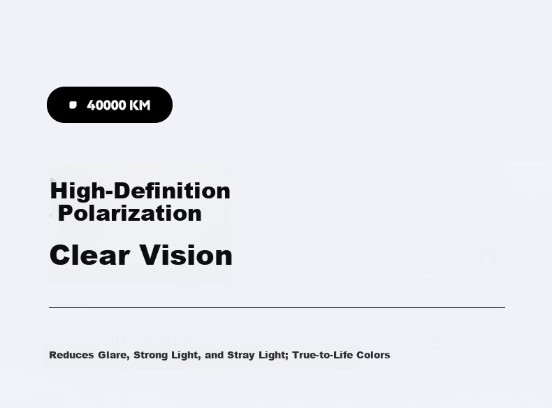 Kosu Polarized Clip-On Sunglasses Cherry Blossom Pink Clip-On Driving Glasses UV Protection Polygonal for Myopia 5