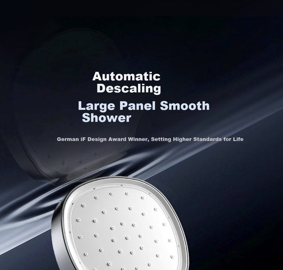 ARROW Self-Cleaning Multifunction Large Panel Handheld Shower Head High-Pressure Single Head AE58162CP 2