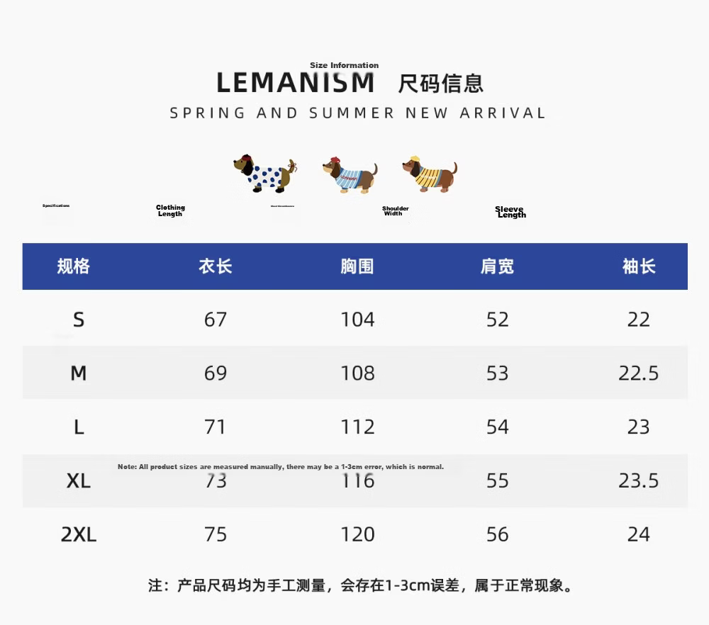 LEMANISM 300g Heavy Phantom Puppy Short Sleeve T-Shirt Men 2026 Summer Couple Half Sleeve Tee Women Black S 3