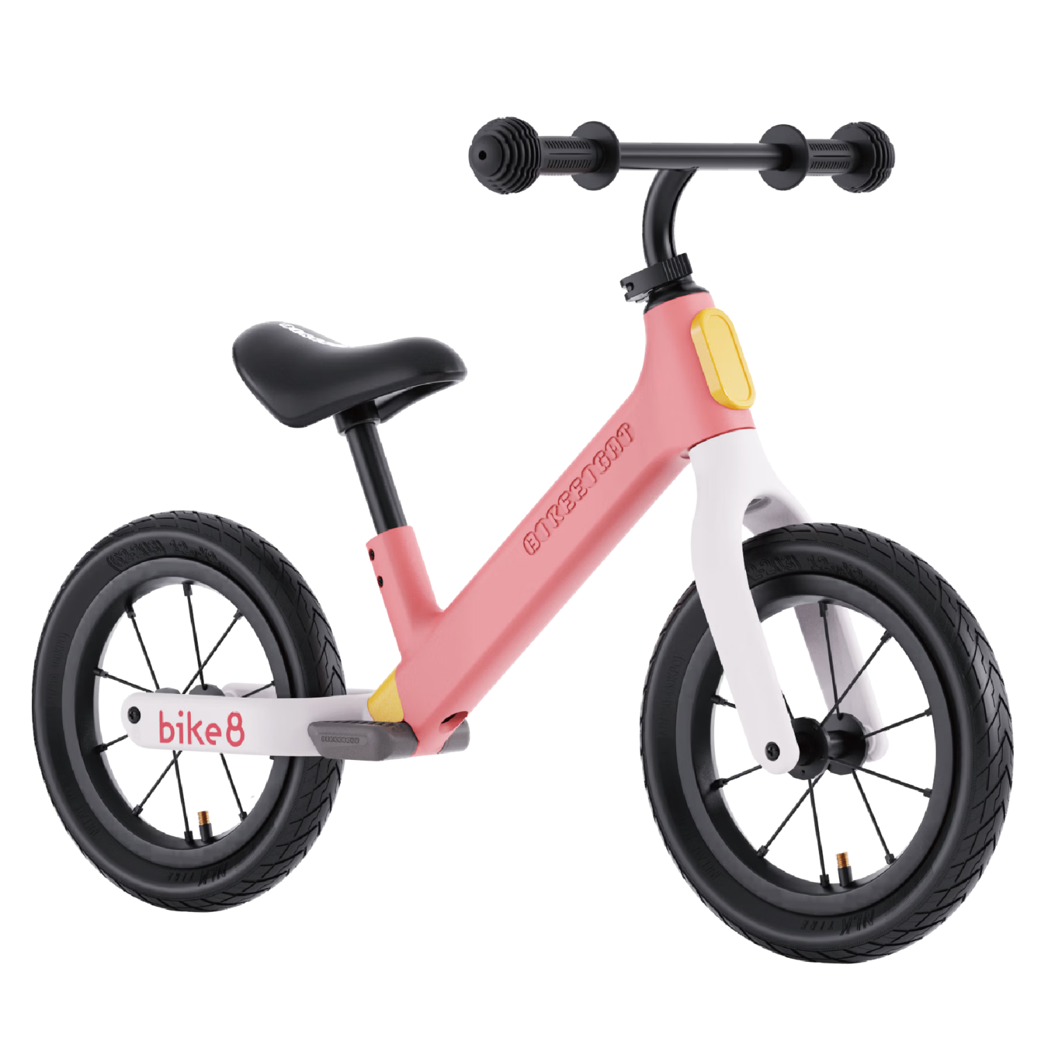 Bikeeight Bike8 Kids Balance Bike 1-3-6 Years Glide Walker Learning Bike SF2-03 Adjustable Fruit Orange