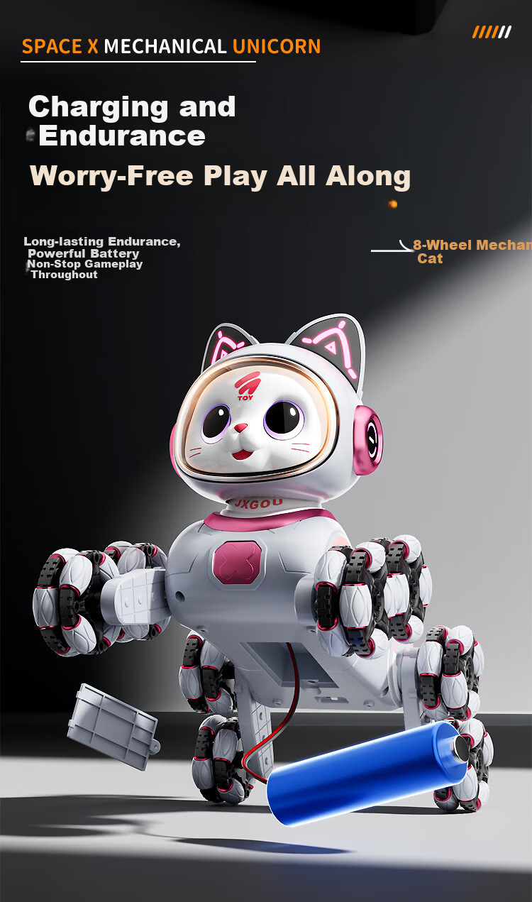 AoZhiJia Doraemon Smart AI Robot Remote Control Car Robot Dog Kids Toy for Boys and Girls Ages 3-6 Birthday Gift 10