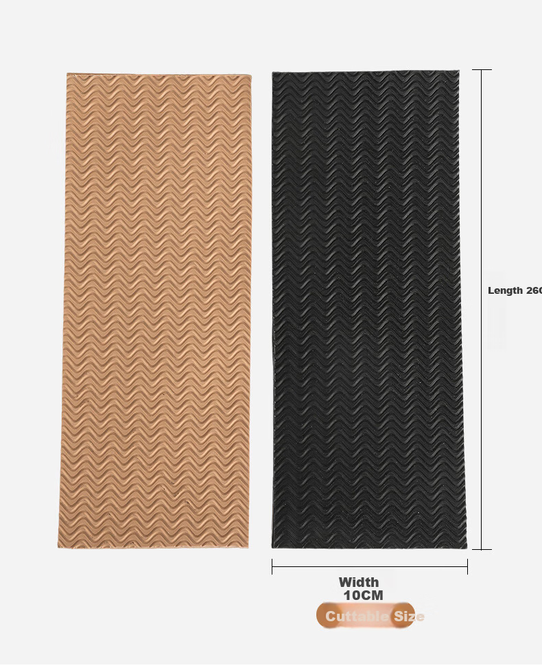 FOOTOPPO Rubber Sole Anti-Slip Patch Shoe Anti-Wear Protector High Heel Sole Sticker Sports Shoe Durable Insole Patch for Men 14