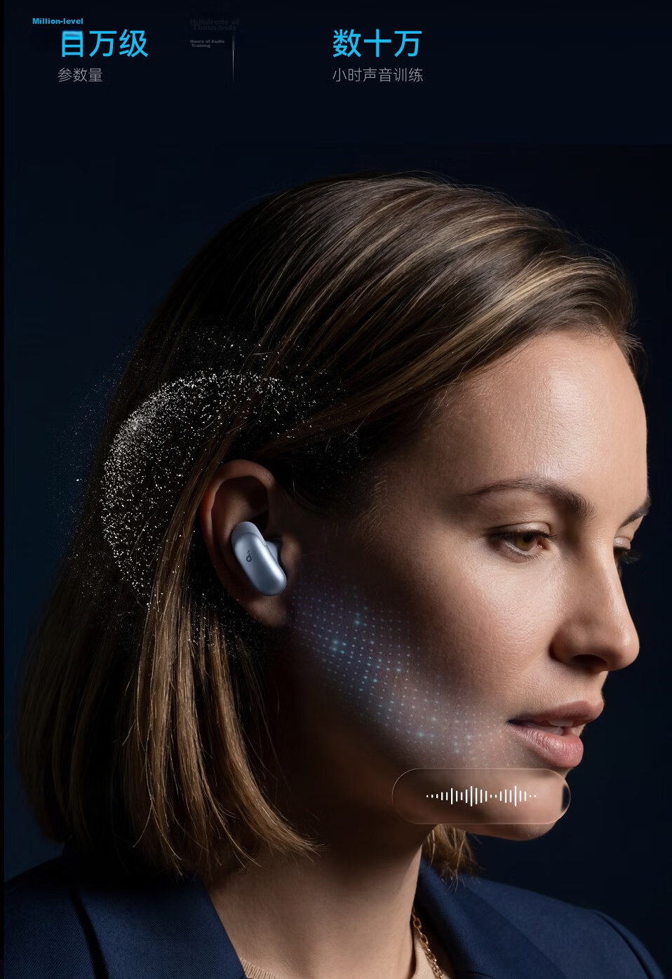 ANKER Anker Noise Cancelling Pro Wireless Bluetooth Earphones Clear Call Active Noise Cancelling Bluetooth 2026 Latest AI Sound Restoration Guinness Certified Blue 15