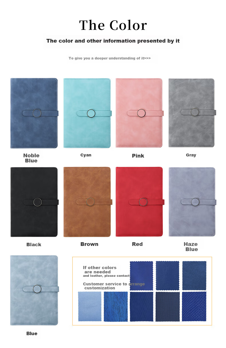 Weimei A5 Business Notebook Gift Box High-Quality 25K Thickened 200 Pages New Diary Work Log Meeting Record Customizable Logo 6