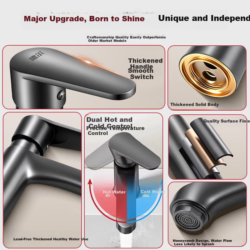 Del 28-Year Brand Basin Faucet Bathroom Sink Mixer MPLT-QPL