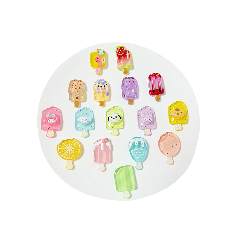 Guangduola Ice Cream Blind Bag Toy Blind Box Children's Pop It Small Gift Birthday Present for Boys and Girls
