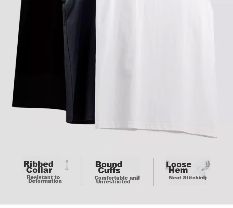 Langsha Pure Cotton Men's Vest Summer Outdoor Sports Casual Couple White T-Shirt Loose Trendy Sleeveless Shirt 11