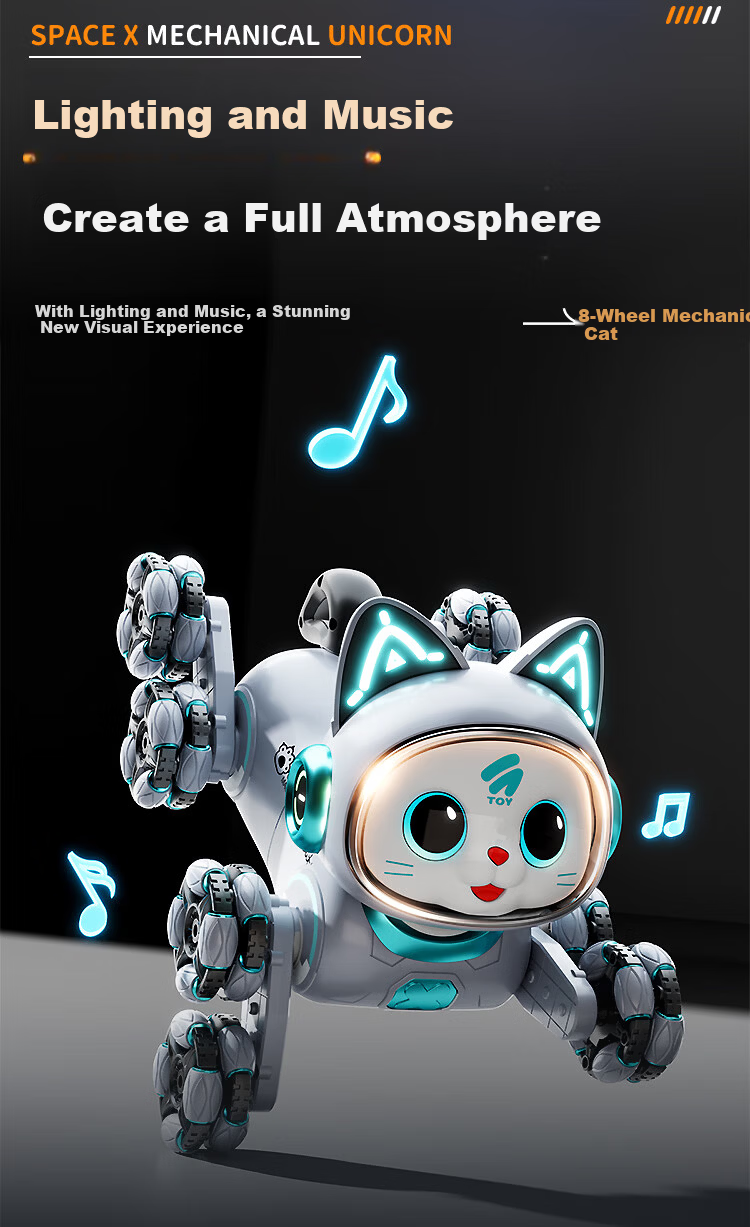 AoZhiJia Doraemon Smart AI Robot Remote Control Car Robot Dog Kids Toy for Boys and Girls Ages 3-6 Birthday Gift 11
