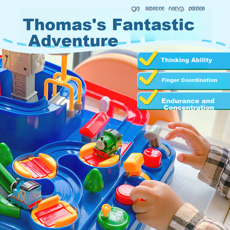 Gakken Thomas the Tank Engine Adventure Puzzle Educational Toy Birthday Gift for Boys and Girls Children's Day Gift