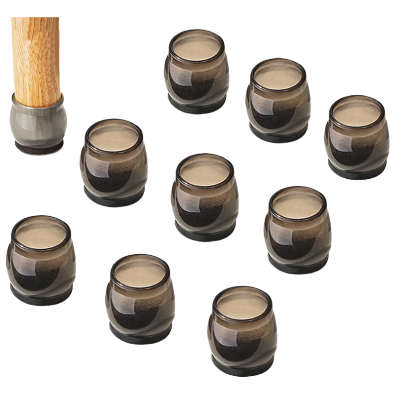 Baoshi Chair Leg Pads, Table Foot Pads, Stool Legs, Quiet Anti-Slip Wear-Resistant TPR Material Table And Chair Foot Pads