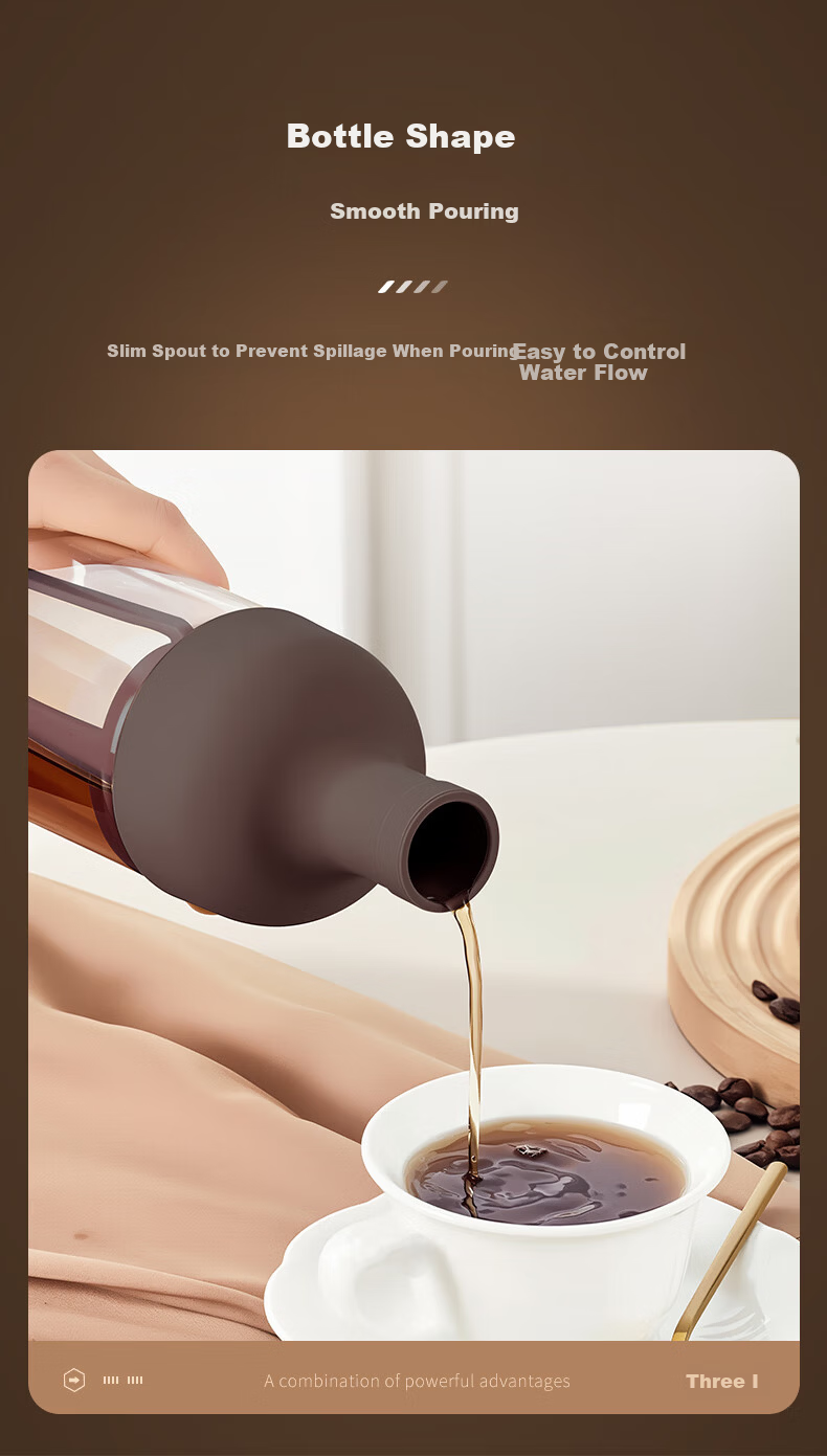 Circle Joy Cold Brew Coffee Cup Portable Home Travel Cold Brew Bottle Cold Brew Cup Water Cup American Cold Brew Pot 1000ml 6