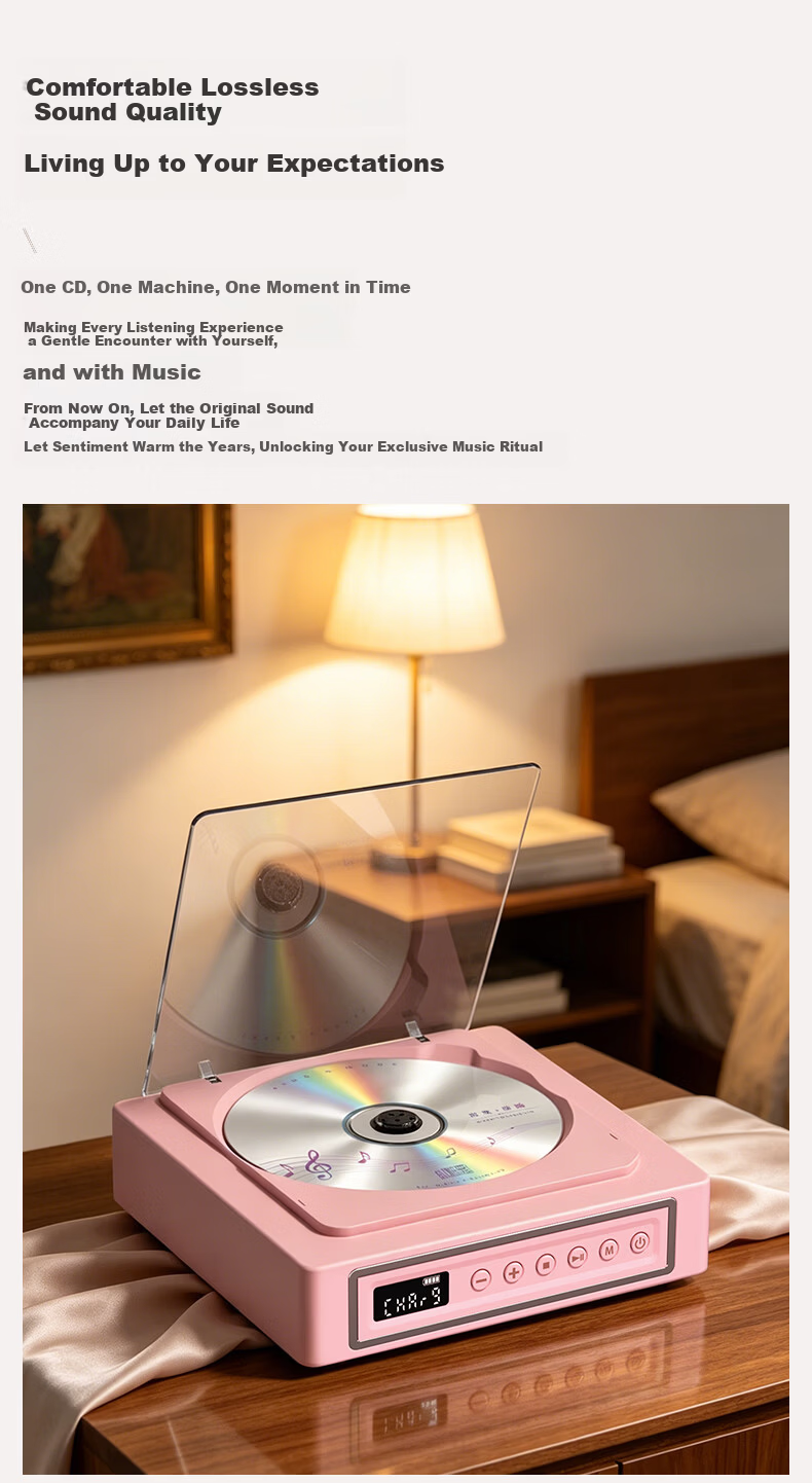 SAST CD Player All-In Music Player, Vintage Record Player, Audio Enthusiast Turntable, Fresh Blue 2888 5