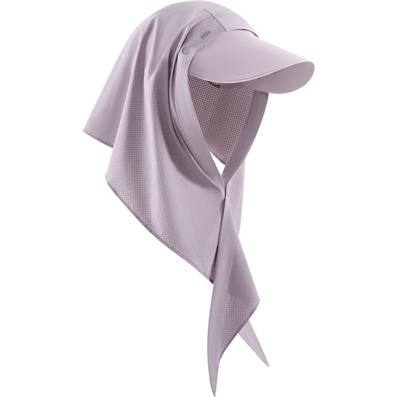 Beneunder Women's Sun Protection Headscarf with Brim, Open-Top Hat, Dual-Wear Sunshade and Heat-Insulating Headscarf