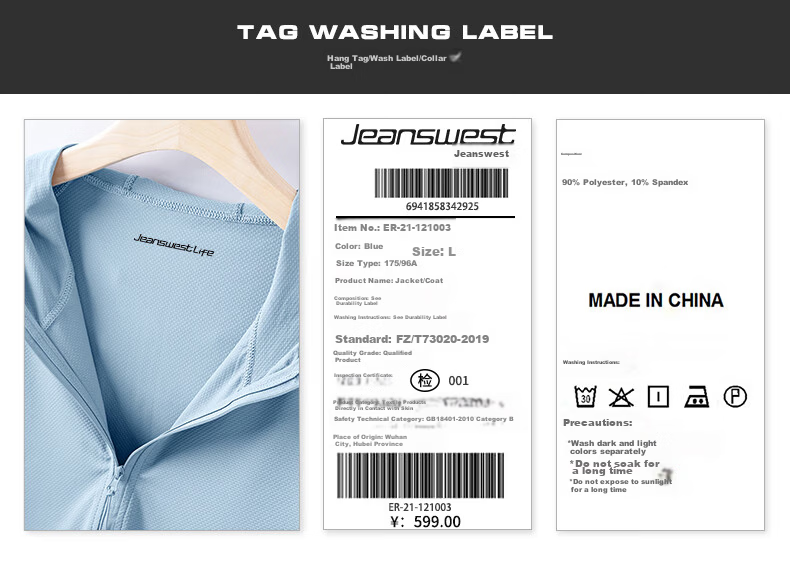 JEANSWEST LIFE Men's Summer Solid Color Cooling Sun Protection Jacket Sports Quick-Dry Breathable Moisture-Wicking High Elastic Wrinkle-Resistant Jacket C 21