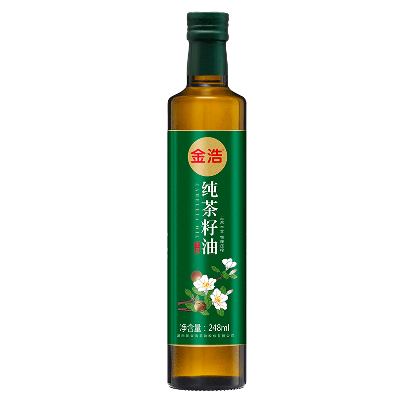 金浩（JINHAO）【保真山茶油】纯正山茶油茶籽油 248ml 一级压榨食用油