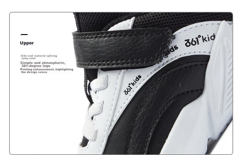 361° Running Shoes Sports Shoes Autumn And Winter Boys And Girls (3-12 Years Old) Leather Upper Windproof Running Shoes Rose Pink Color Size 35 33