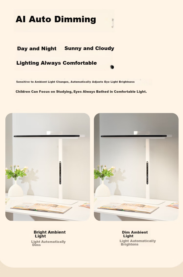 NVC Future Light Eye Protection Desk Lamp with Remote Control Full Spectrum Reading Table Lamp V5 10
