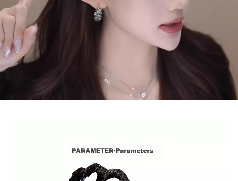 Idair Crystal Wave Headband Women's Niche Design Pearl Hairband Versatile Non-Slip Teeth Hair Clip Birthday Gift for Girlfriend 5