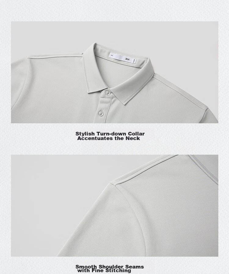 HLAHLA Men's Short Sleeve Polo Summer 2026 Chinese Dragon Series Cooling Short Sleeve Father's Day Gift 12