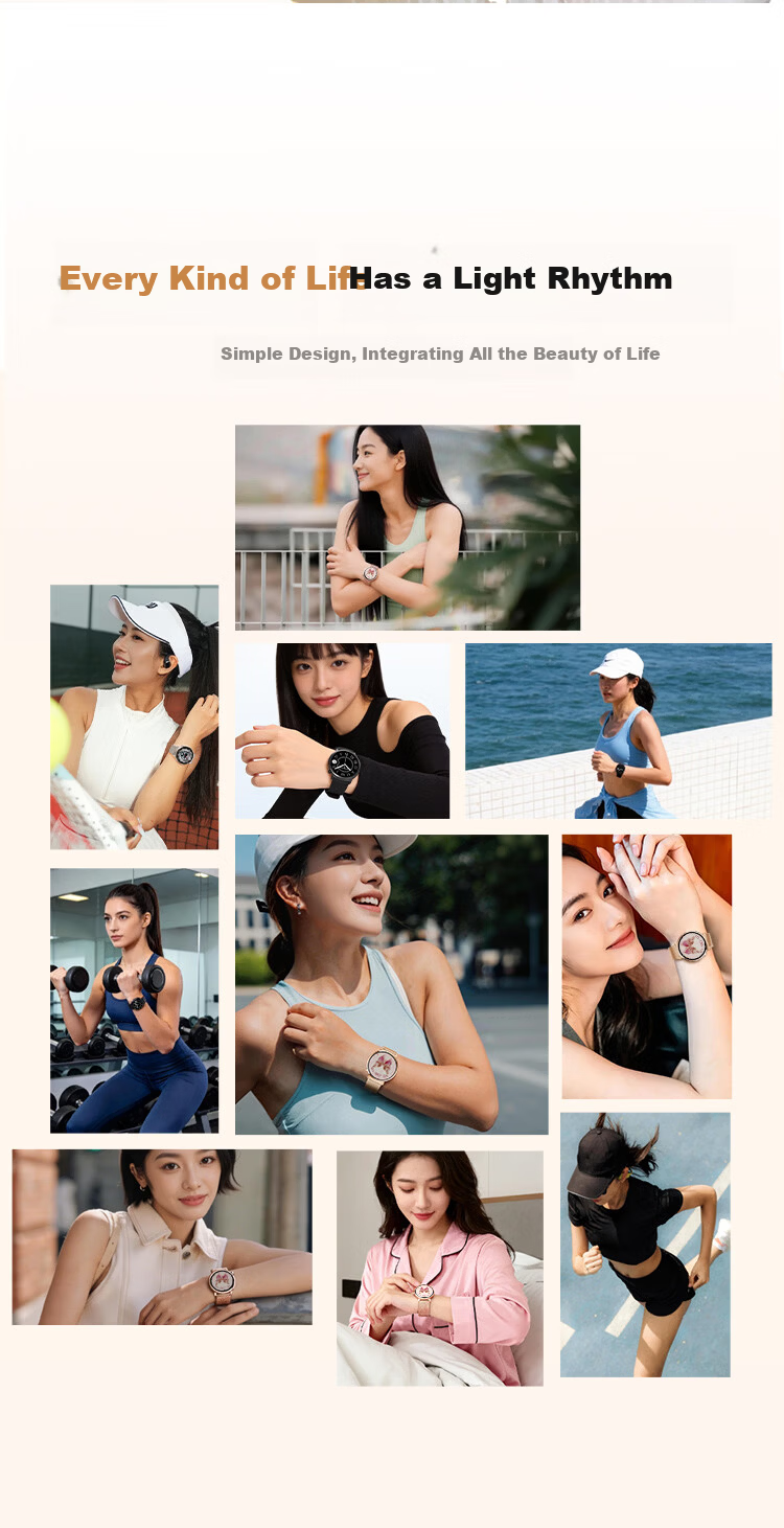 ROSSINI Smartwatch Student 3S Lightweight Waterproof Multifunctional Blood Oxygen Heart Rate Sleep Monitoring Mobile Payment ZN50260 6