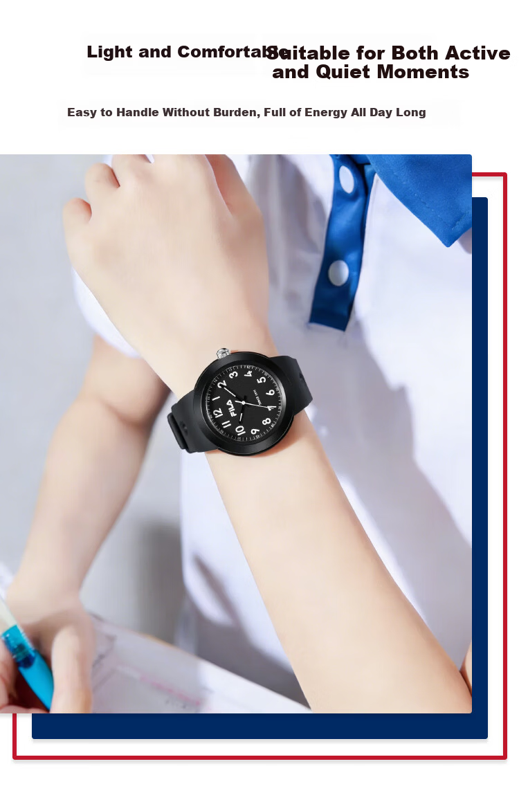 FILA Student Minimalist Exam Watch Unisex Kids Sports Watch 6850-001 3