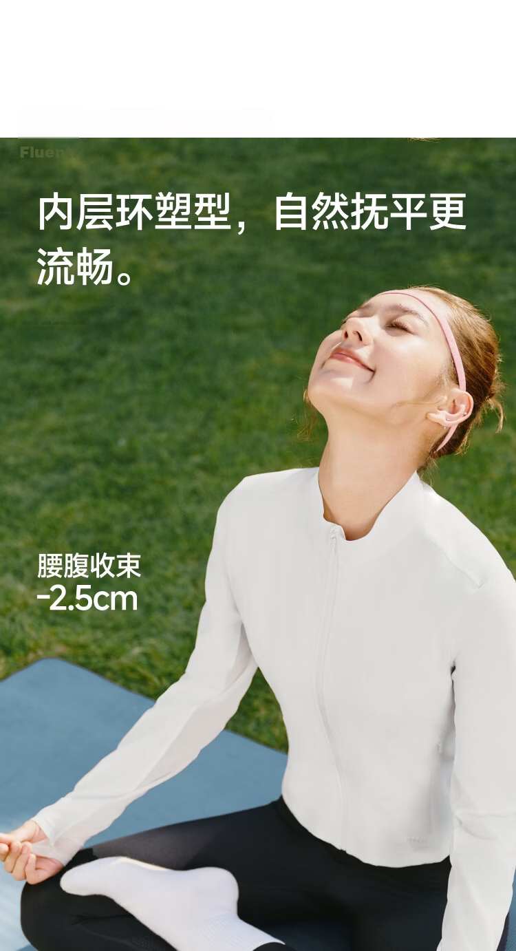 Beneunder Women's Lightweight Shaping Support Sunscreen Jacket Spring Summer 2026 New Ink Gray M 6
