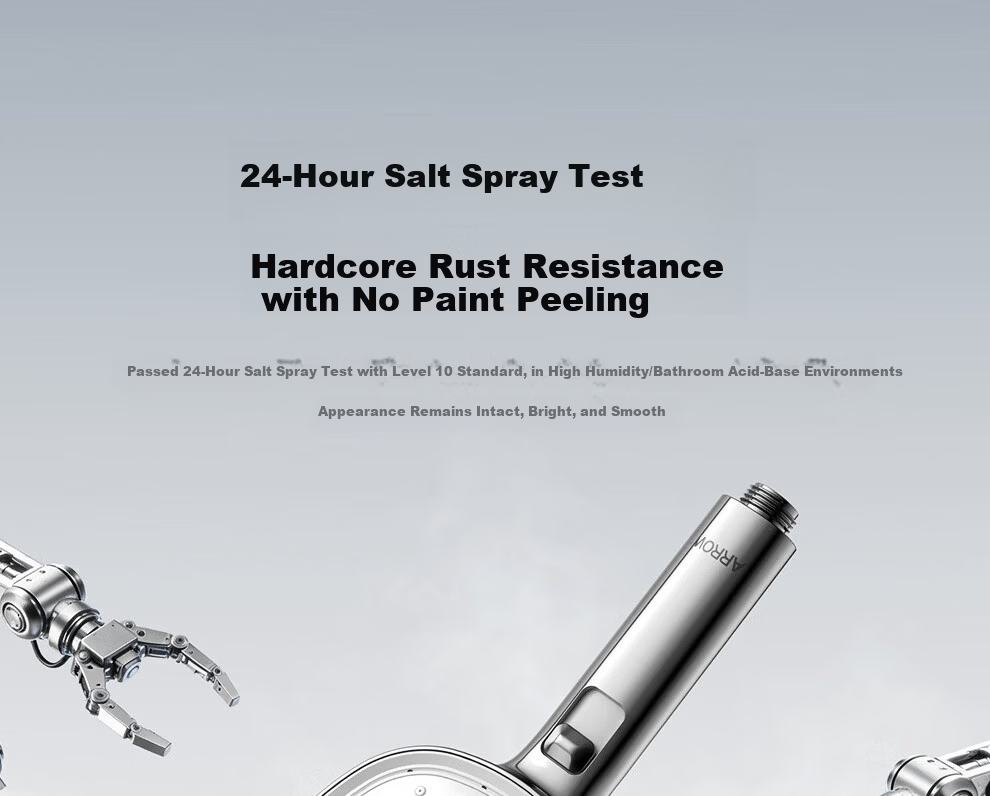 ARROW Self-Cleaning Multifunction Large Panel Handheld Shower Head High-Pressure Single Head AE58162CP 12