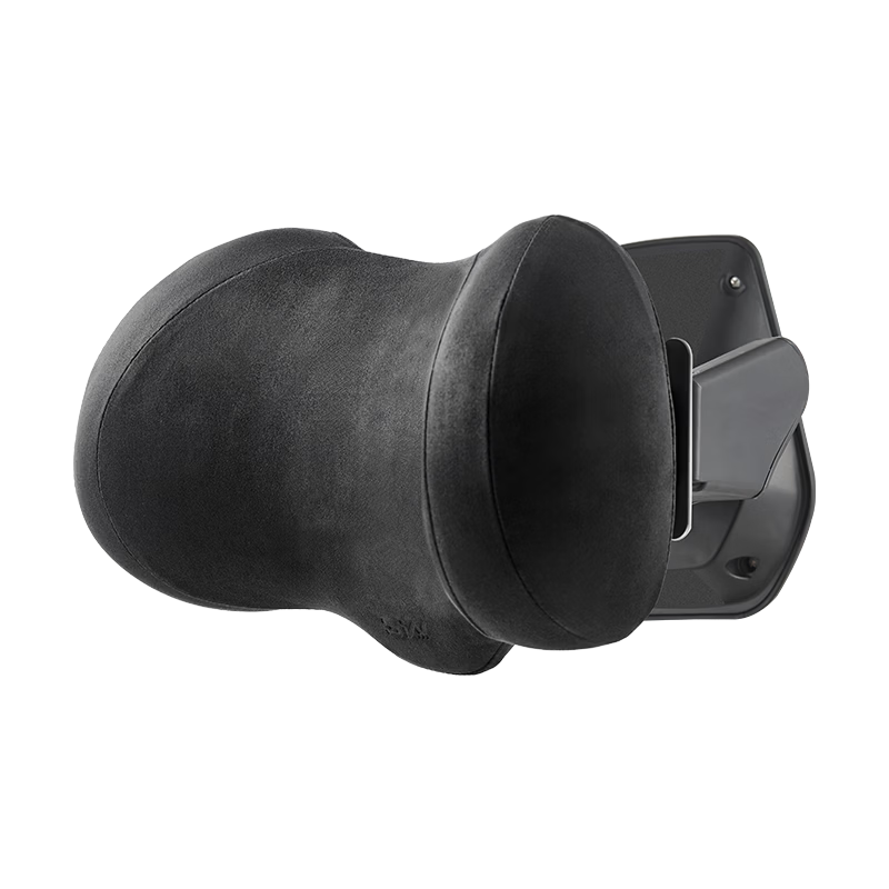 3W Adjustable Memory Foam Neck Pillow for Tesla Model Y and New M3, Black, 1 Piece