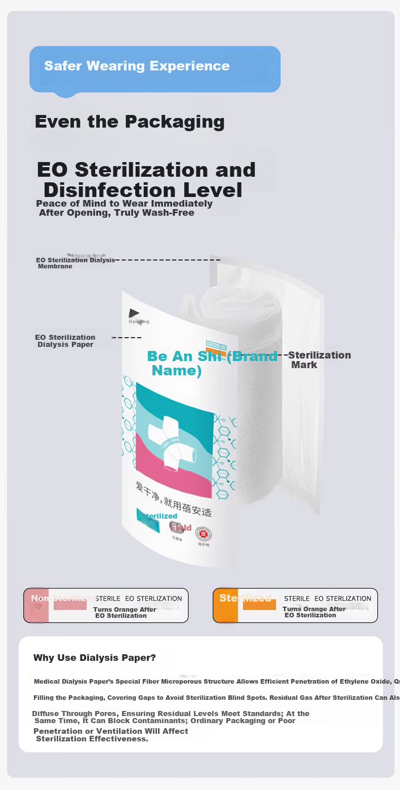 Beianshi Disposable Women's Sterilized Maternity Postpartum Travel Portable Underwear 5-Pack L 8