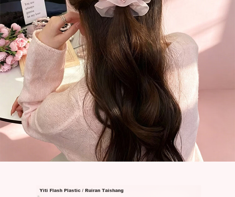 Beauty Note High Elastic Hair Tie for Women, Hair Band, No Hair Damage, Rubber Band, Student Hair Accessory for High Ponytail and Bun 5