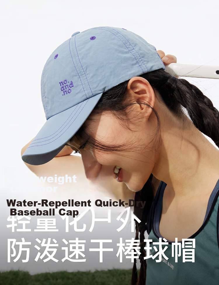MMOPTOP Lightweight Quick-Dry Baseball Cap Summer Sun Protection Outdoor Blue Dad Hat for Men and Women 3