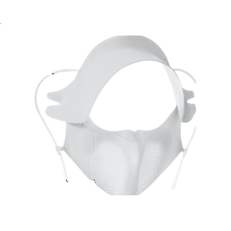 Banana Under Base Shield Cap Brim Mask Winter Physical Moisturizing Sunscreen Mask Sensitive Skin Breathable Non-Stuffy Dusk Gray Purple