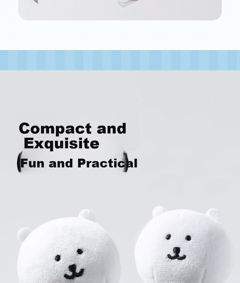 Deli Self-Deprecating Bear Retractable Gel Pen, Cartoon Embroidery Squeeze Pen, 0.5mm Bullet Tip, High-Quality Student Gel Pen, Black Single Pack ZCX010 for College Entrance Exam 6