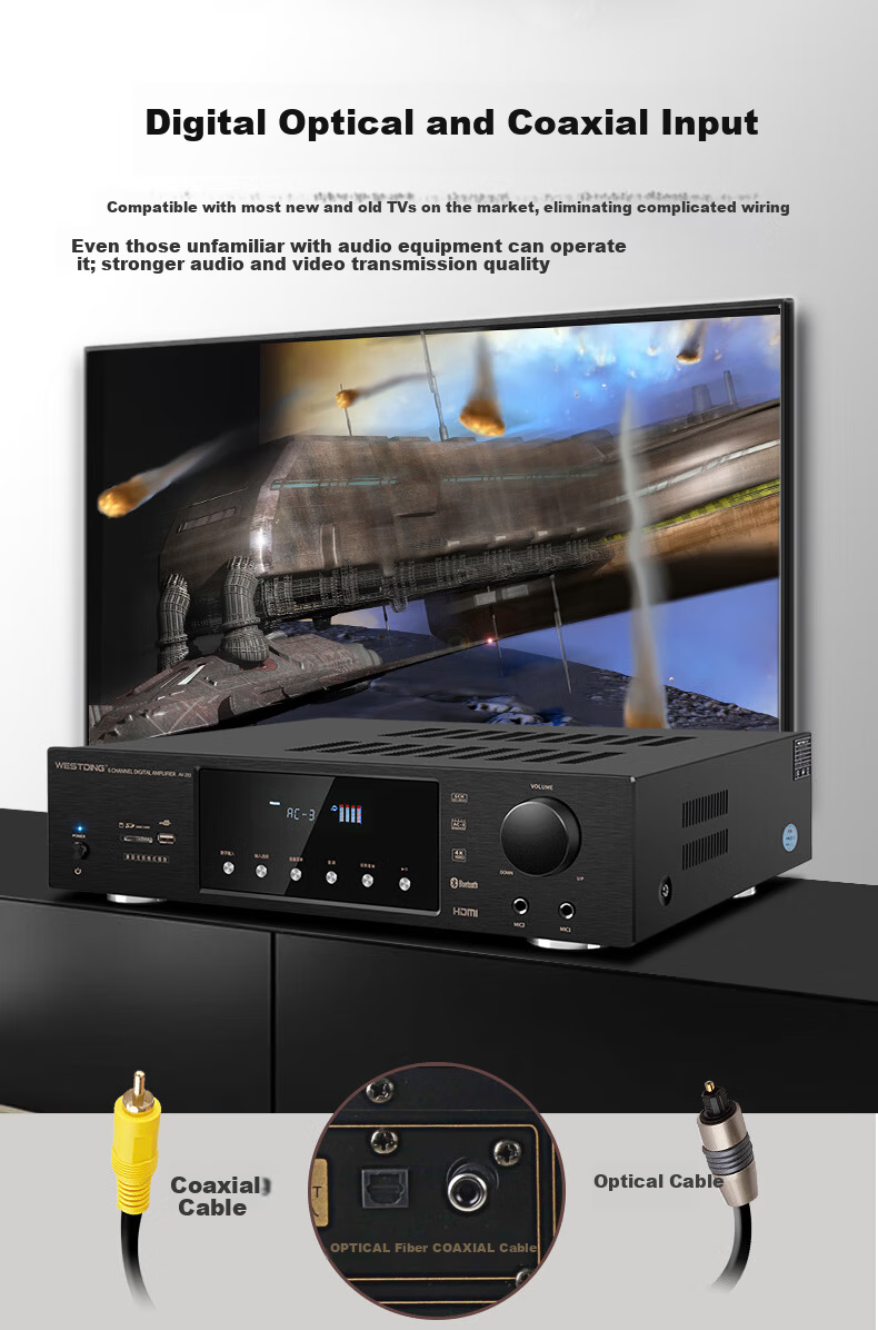 Westin Ceiling Bluetooth Speaker WST-928 Coaxial Impedance Stereo HIFI Background Music Ceiling Speaker with Separate Tweeter Design 4