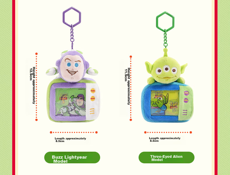 Disney Toy Story 5 Lilypad Tablet Crossbody Plush Doll Bag Gift for Girlfriend Girls Birthday 12