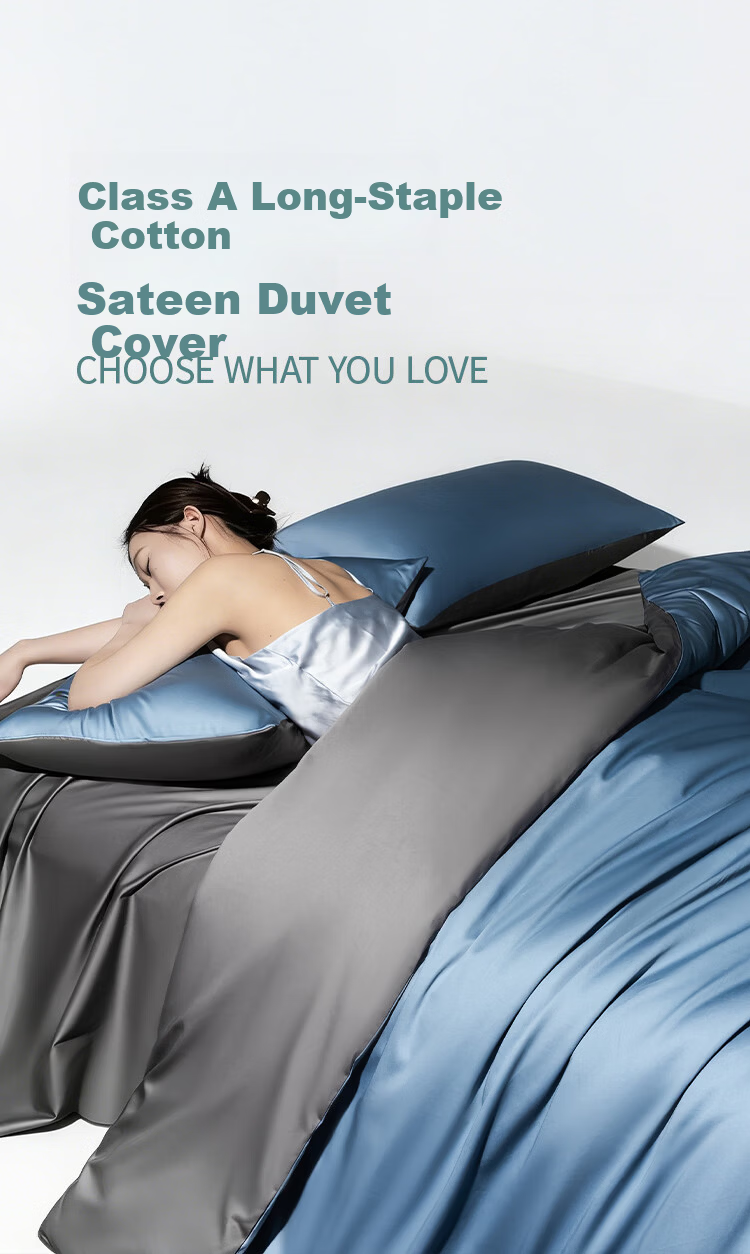 SOMERELLE A-Class 100% Xinjiang Long-Staple Cotton Pure Cotton Duvet Cover Single Piece 200*230cm 1