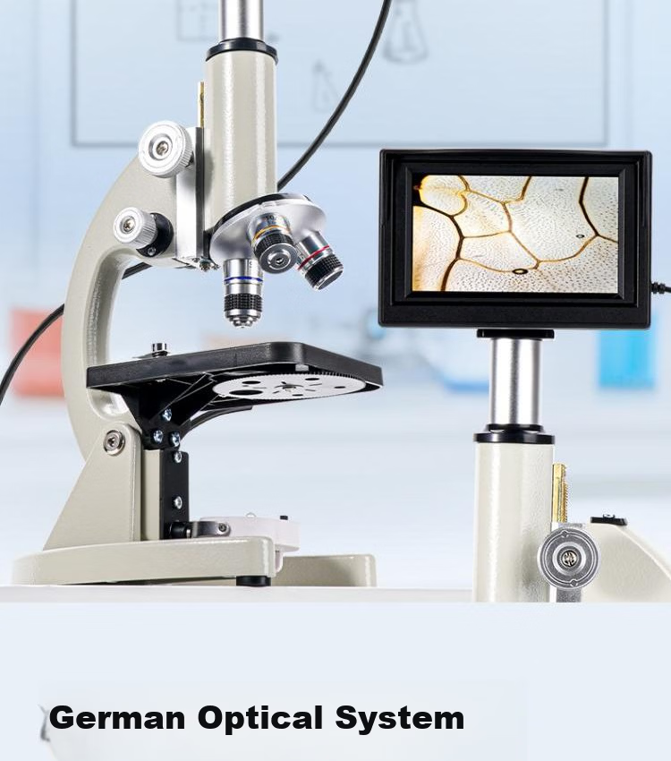 Deli Biological Microscope, Elementary School Science Experiment Textbook Style, 640X Children's Toy Gift 2