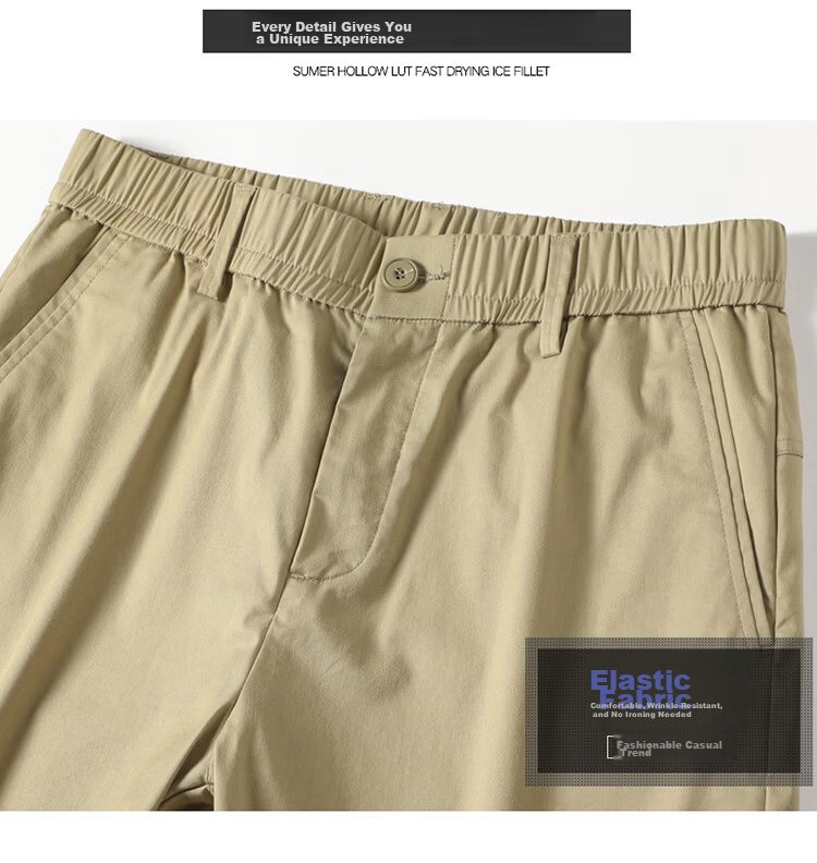 Hodo Men's Summer Casual Fashion Cotton Cargo Comfortable Breathable Versatile Five-Point Sports Shorts 21