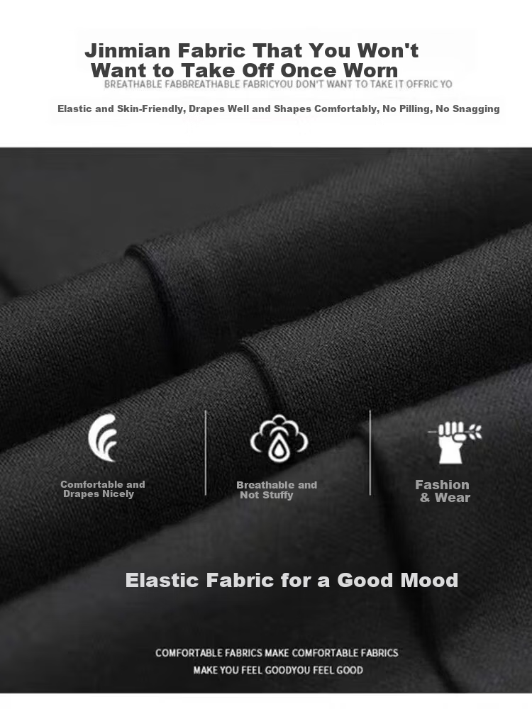 JOYNCLEON Maternity Pants Summer Thin Wide-Leg Suit Pants Comfortable Maternity Trousers Black XL JYK176497 6