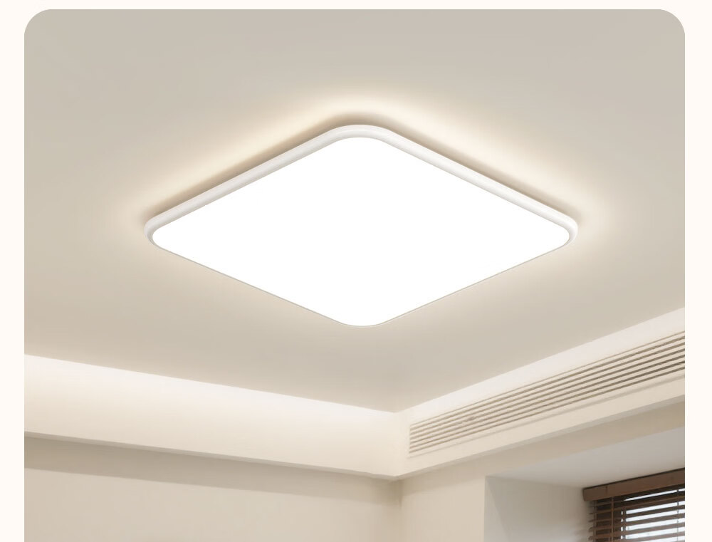 Kuka LED Ultra-thin Eye-protection Ceiling Light with Philips Chip, Smart Lighting for Living Room and Bedroom, 40cm Round [Installation Included] 46