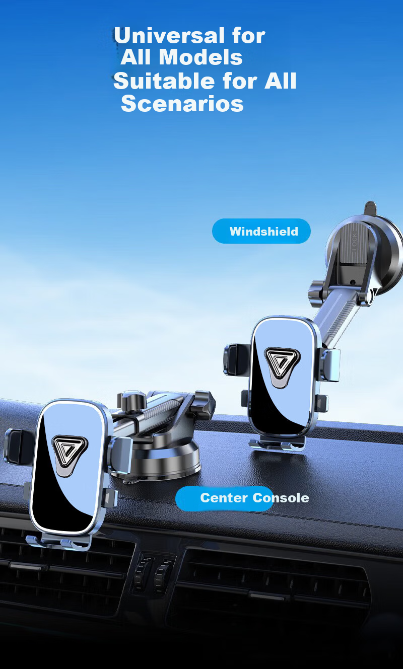 Xuanqin Xuanxiang Car Phone Holder Automotive Navigation Mount 2026 New Multifunctional 360-Degree Rotatable Suction Cup Type 13