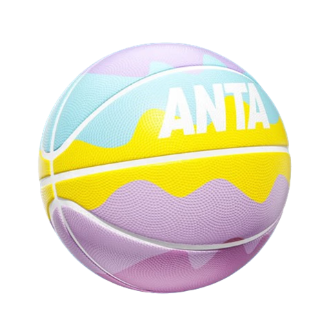 ANTA Basketball Kids Size 5 Elementary School Size 4 Kindergarten Youth Indoor Outdoor Wear-Resistant Rubber Size 7 Basketball Purple Size 5