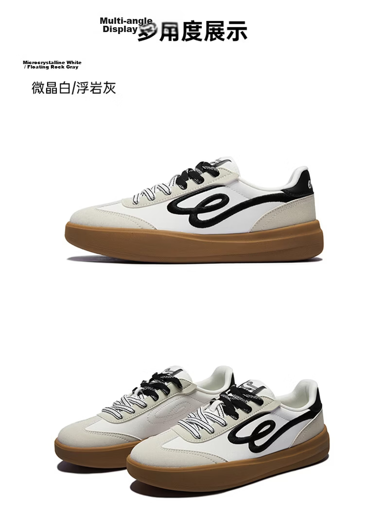 ERKE Women's Skate Shoes Summer 2026 New Breathable Casual Thin-Soled Trendy Sports Sneakers | Youxing 8