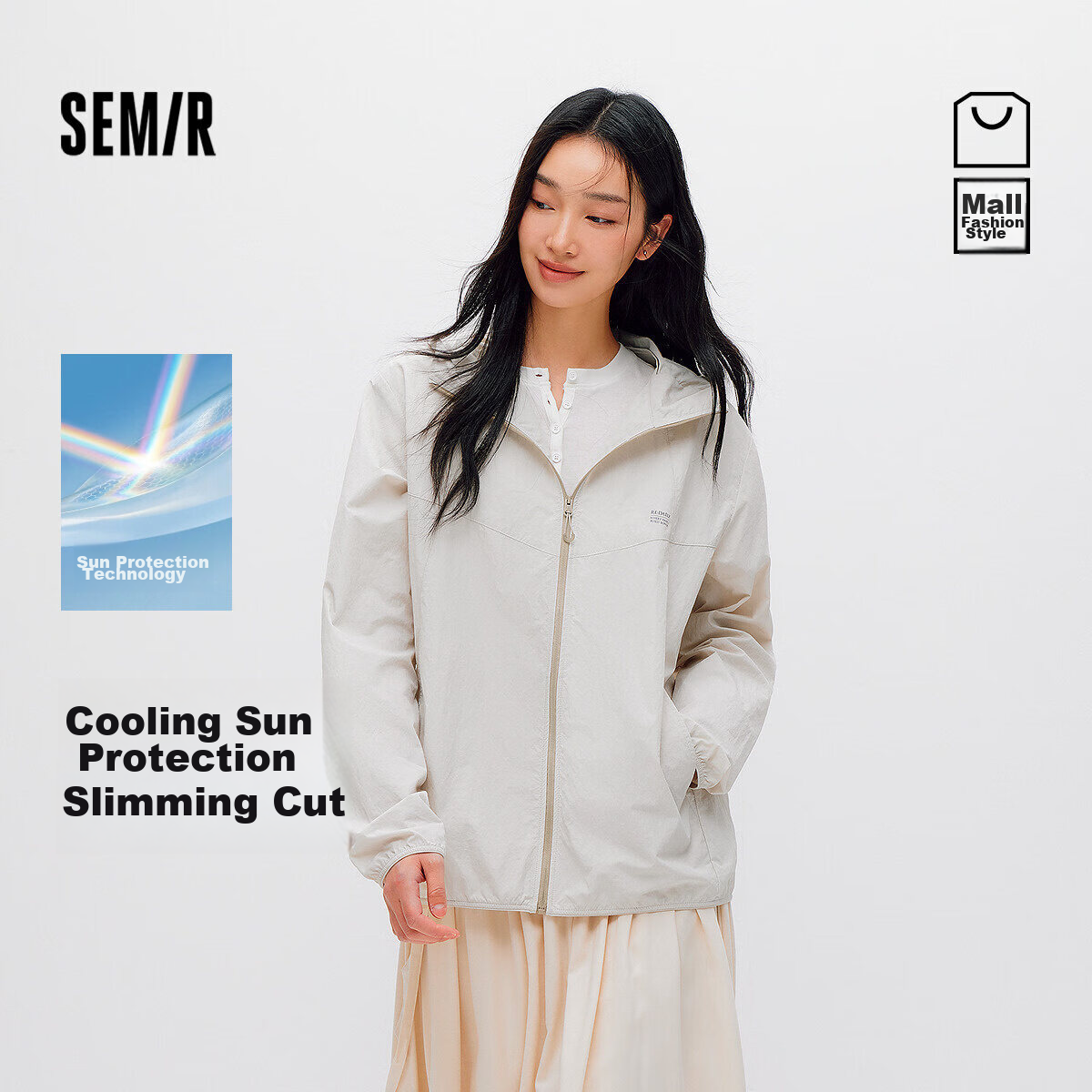 Semir Sun Protection Jacket | Mall-Matching UV-Resistant Coat for Men, Breathable And Cool Summer Outerwear 2026 Couple Style 101326108201