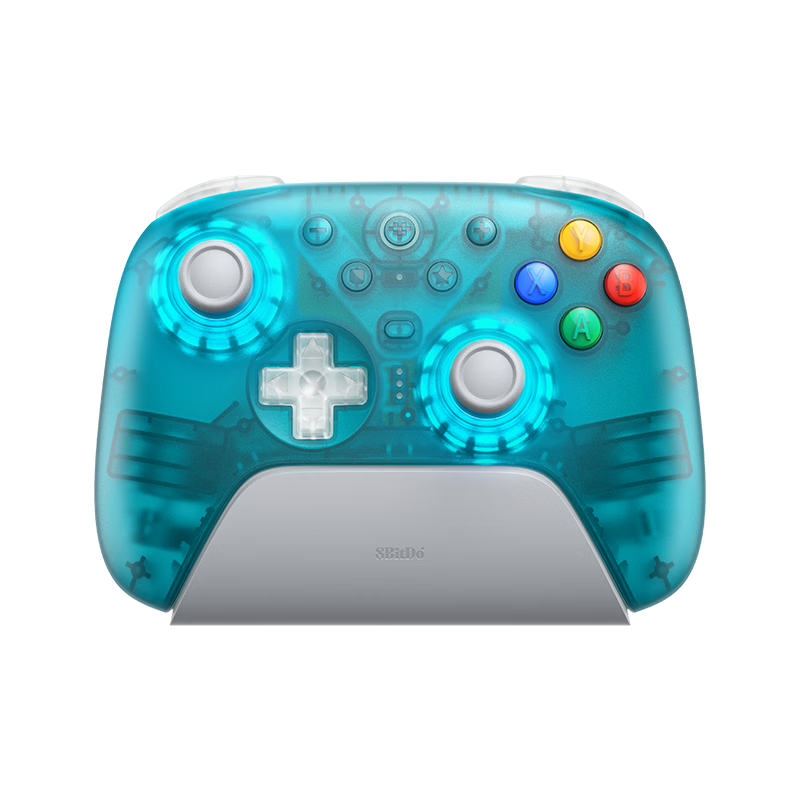 8BitDo Orion 2nd Gen Gamepad Blue Transparent TMR Joystick Dual Trigger Three-Mode PC Steam Android Nioh 3 Scavengers Monster Hunter Wild Black Myth
