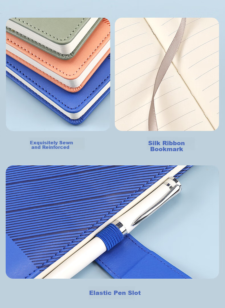 Zhongjian Stationery A5 Notebook Fashion Simple Thickened Student Customizable Orange 11