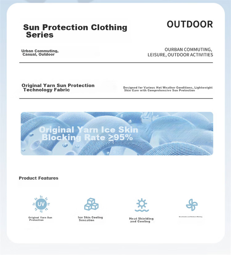 JEEP SPIRIT Men's Summer Sun Protection Jacket UV Protection Ice Silk Lightweight Outdoor Sunproof Coat Off-White 2XL 2