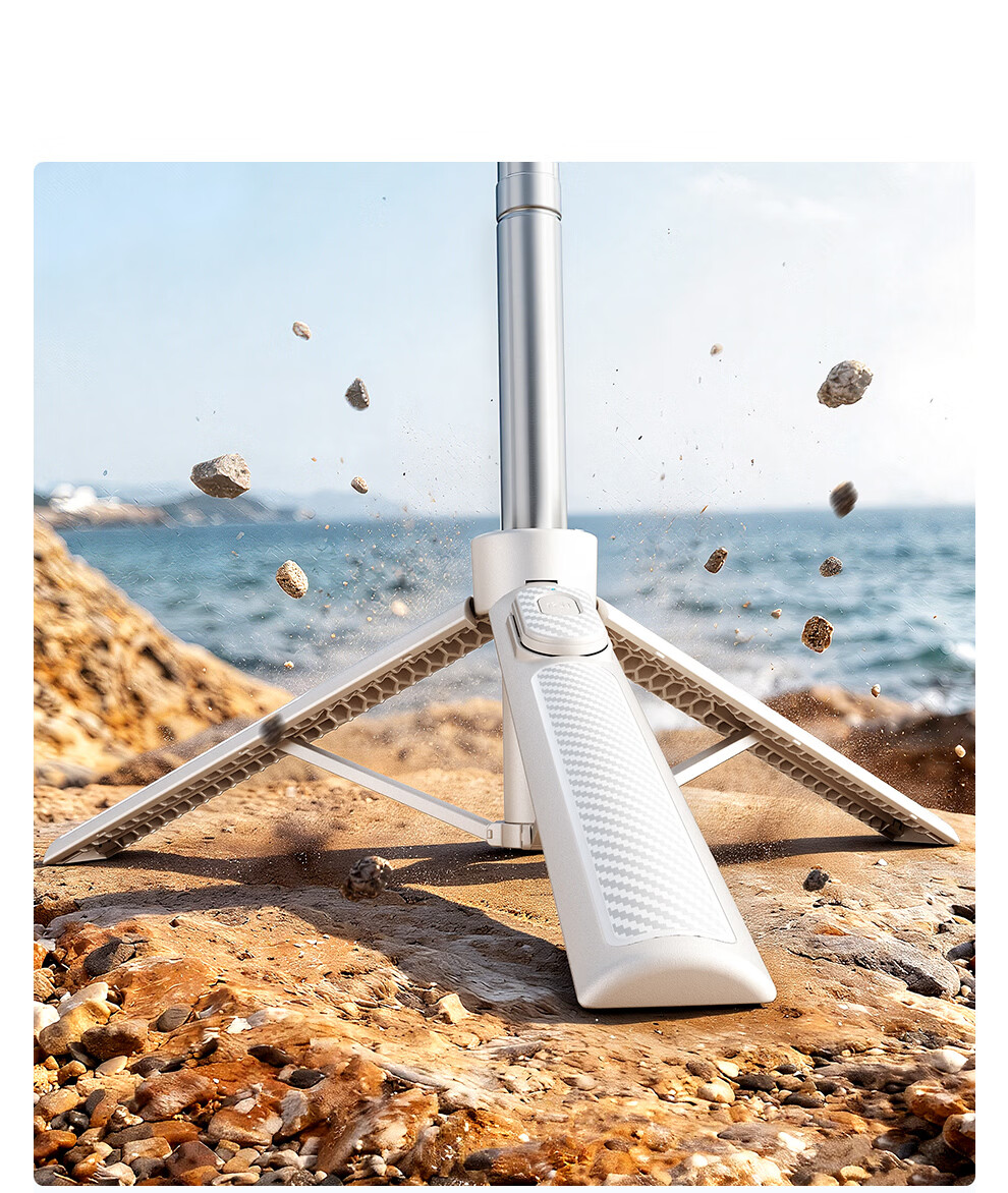 Xiaotian Selfie Stick Tripod Phone Holder Floor-Standing Live Streaming Handheld Mini Anti-Shake Telescopic Portable Compact Travel Concert Selfie 360-Degree Rotating Multifunctional Shooting Tool 16