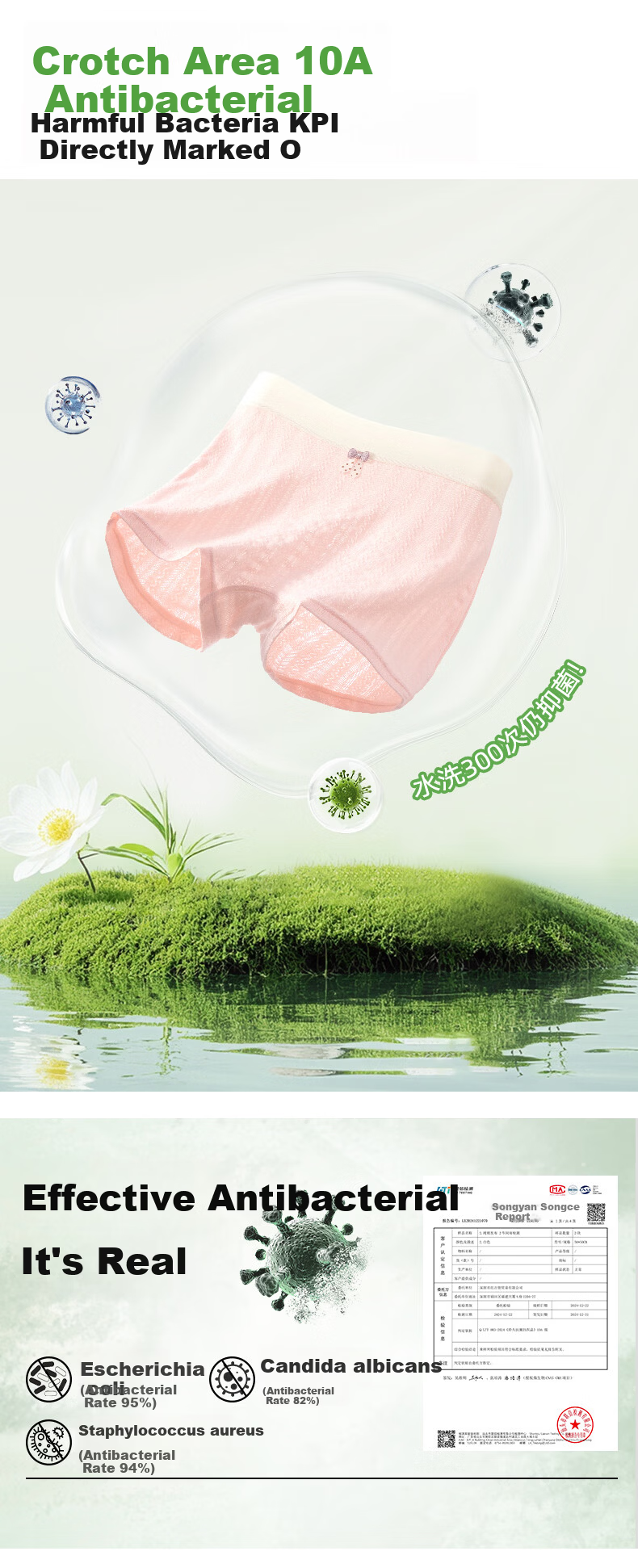 Cotton Modal Children's Underwear Girls Ice Silk Summer Puberty Boxer Shorts for 9-15 Year Old Middle and High School Students 1