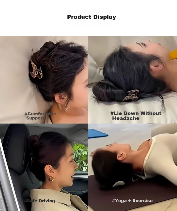 Meifuyu Curved Abalone Hair Claw Clip Glossy Black Straight Duckbill Hair Clip Flat Hairpin for Updo MF8281 8